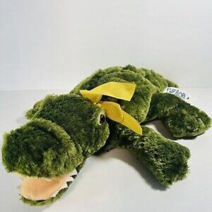 15" MARY MEYER FLIP FLOPS GREEN ALLIGATOR CROCODILE STUFFED ANIMAL PLUSH TOY